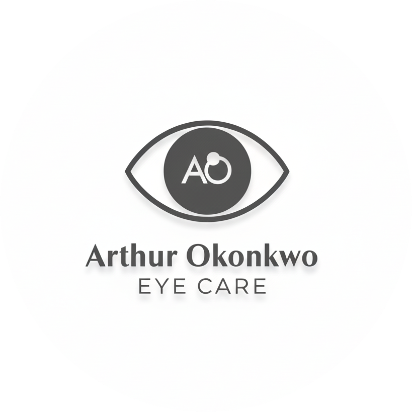 Arthur Okonkwo Eye Care Logo